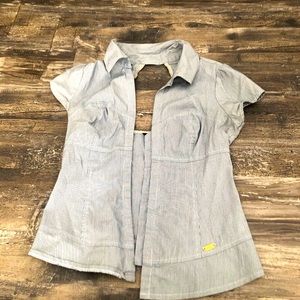 Guess clip up shirt